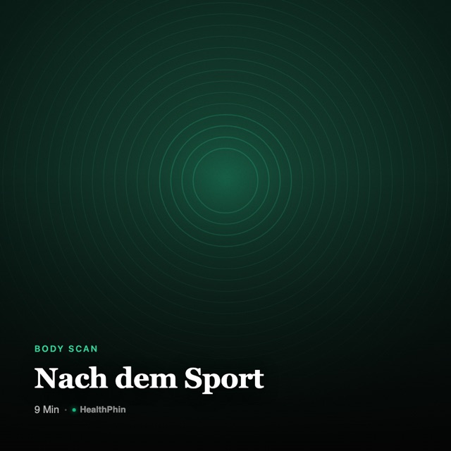 Meditation 05: Nach dem Sport